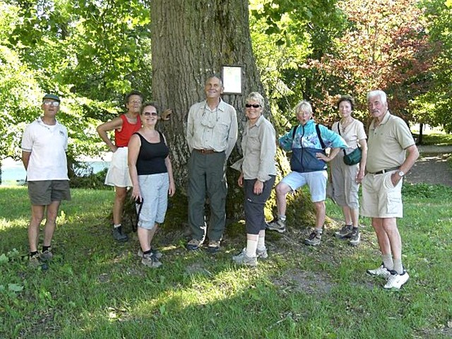 Le groupe de Randonneurs d'Arlette et Jean-Marie - Juin 2009