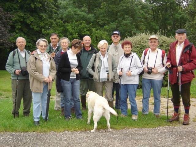 un groupe de randonneurs de Troyes et ses environs - Mai 2007