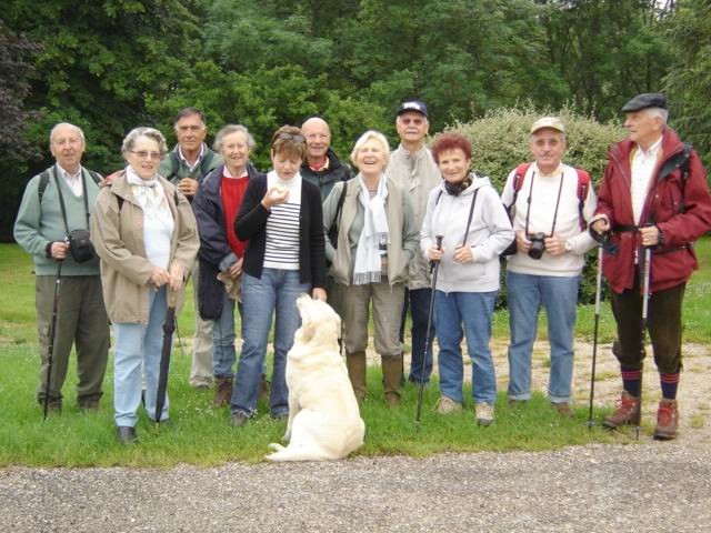 un groupe de randonneurs de Troyes et ses environs - Mai 2007